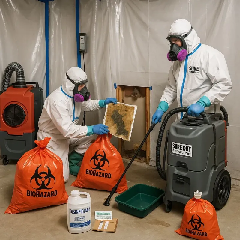 Contaminated Water Handling Protocols process in McCullom Lake, IL