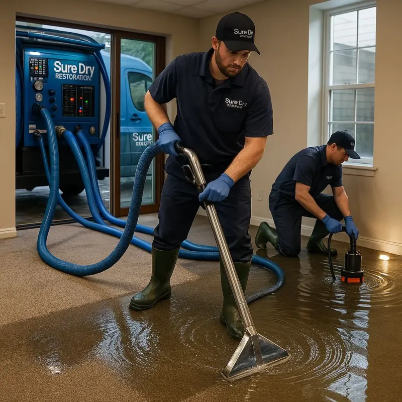 Water Extraction and Removal process in McCullom Lake, IL